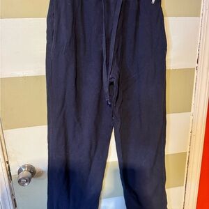 Polo by Ralph Lauren Navy Logo Drawstring Sweatpants